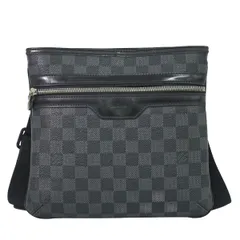 本物 ルイヴィトン LOUIS VUITTON LV トマス ダミエ グラフィット ショルダーバッグ ポシェット ブラック グレー N58028 ビトン バッグ 中古・のサムネイル