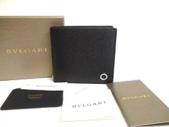 新品未使用 ブルガリ ブルガリマン 長財布 30398 サークルロゴ RFID