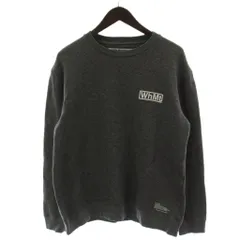 ホワイトマウンテニアリング White Mountaineering トレーナー スウェット 2 グレー 長袖 ロゴ ラウンドネック /GG36のサムネイル