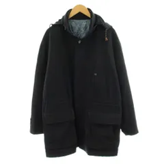 ランバン LANVIN 中綿コート ミドル丈 フード アウター 50-36 黒 ブラック 5083 /AN62 ■MAのサムネイル
