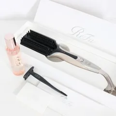 【美品】MTG ReFa TREATMENT IRON RE-CW-48A シャンパングレージュ トリートメントアイロン リファ 本体のサムネイル