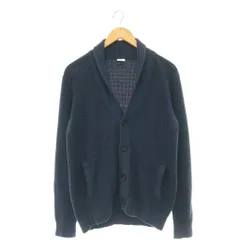 スリードッツ three dots カーディガン ニット 長袖 コットン 紺 ネイビー /NR ■MAのサムネイル