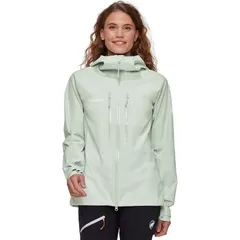 マムート レディース アウター ジャケット・ブルゾン フーデッドジャケット ジャケット Mammut Taiss HS Hooded Jacket Womens Silver Sage セージのサムネイル