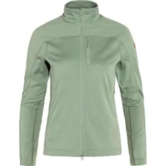 フェールラーベン レディース アウター ジャケット・ブルゾン フリース ジャケット Fjallraven Abisko Lite Fleece Jacket Womens Misty Green グリのサムネイル