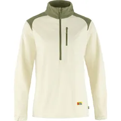 フェールラーベン レディース アウター ジャケット・ブルゾン フリース Fjallraven Vardag Lite Fleece Womens Chalk WhiteLight Olive ホワイトのサムネイル