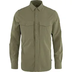 フェールラーベン メンズ トップス シャツ Fjallraven Abisko Trekking Shirt Mens Light Olive オリーブのサムネイル