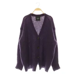ジャーナルスタンダードレサージュ journal standard L'essage 22AW モヘヤmixVネックカーディガン オーバーサイズ パープル /MY ■OSのサムネイル