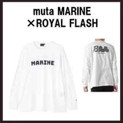新品未使用　muta MARINE×ROYAL FLASH　3Dバックプリント長袖Ｔシャツ　8　ホワイトのサムネイル