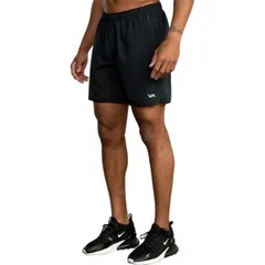 ルーカ メンズ ボトムス カジュアルパンツ RVCA Yogger Stretch Short Mens Black2のサムネイル