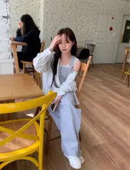 oinii pantry overall ライトブルー 新品のサムネイル