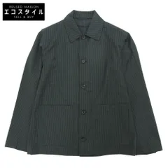 green label relaxing　グリーンレーベルリラクシング　美品 ウール混 カバーオール シャツジャケット メンズ グリーン×ブラック S　Sのサムネイル