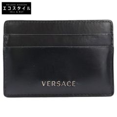 極美品✨ヴェルサーチジーンズクチュール ラウンドジップウォレット 本