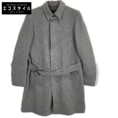 HERNO　ヘルノ　CA0025U グレー ウールナイロン 比翼ステンカラーコート　44のサムネイル