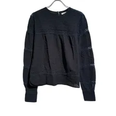 ISABEL MARANT ETOILE (イザベルマランエトワール) インドコットンレースピンタックプルオーバー 78-01-66-01013 ブラック 36のサムネイル