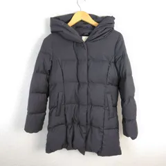 BEAUTY&YOUTH UNITED ARROWS ビューティーアンドユース ユナイテッドアローズ ダウンコート フーデッドコート ブラック M レディース 古着 シンプル モードのサムネイル