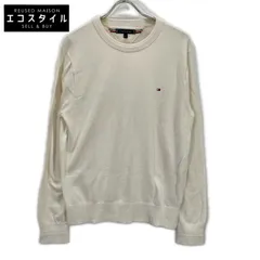 TOMMYHILFIGER　トミーヒルフィガー　MW40198 コットンシルクカシミヤ クルーネックセーター　Mのサムネイル