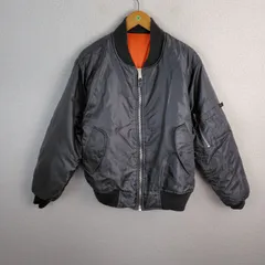 ROTHCO ロスコ MA-1 フライトジャケット ブルゾン リバーシブル オレンジ グレー メンズ 古着 ミリタリー ストリートのサムネイル