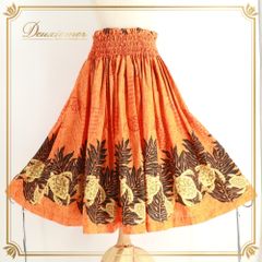 美品 アロハエミカ フラダンス フラドレス ドレス 白 ポリエステル