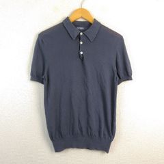 John Smedley 半袖 ニット ポロ M - メルカリ