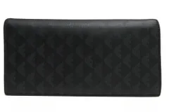 アルマーニ／EMPORIO ARMANI 長財布 財布 ウォレット メンズ 男性 男性用 レザー 革 本革 ブラック 黒  YEM474 YC043 イーグルロゴ 小銭入れあり 二つ折りのサムネイル