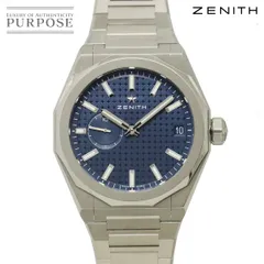 ゼニス ZENITH デファイ スカイライン 03 9300 3620 メンズ 腕時計 デイト ネイビー オートマ 自動巻き ウォッチ Defy 90319102のサムネイル