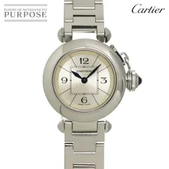 カルティエ Cartier ミスパシャ W3140007 レディース 腕時計 シルバー クォーツ ウォッチ Miss Pasha 90325670のサムネイル