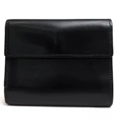 ココマイスター／COCOMEISTER 財布 ウォレット メンズ 男性 男性用 レザー 革 本革 ブラック 黒  GEORGE BRIDLE ROBERTO PURSE ジョージブライドル ロベルトパース 小銭入れあり 三つ折りのサムネイル