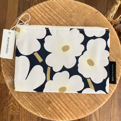 【新品タグ付き・現物撮影B】マリメッコ　marimekko　KAIKA 　ポーチ　ミニウッコのサムネイル