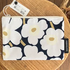 【新品タグ付き・現物撮影D】マリメッコ　marimekko　KAIKA 　ポーチ　ミニウッコのサムネイル