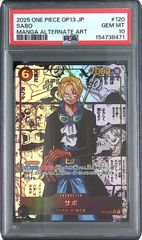 PSA10 サボ OP04-083 コミックパラレル ワンピースカード - メルカリ