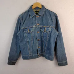 Wrangler ラングラー デニムジャケット Gジャン インディゴ ブルー Sサイズ 古着 アメカジ ワーク系のサムネイル