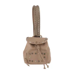 JIMMY CHOO ジミーチュウ SUKI スキ リュック・デイパック - レザー ピンクベージュ ワンショルダーバッグ スタースタッズ 2WAY ミニバッグ ショルダー のサムネイル