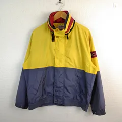 U.P renoma ユーピーレノマ ジップブルゾン ジャケット イエロー ネイビー LL メンズ 古着 アメカジ レトロのサムネイル