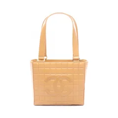 シャネル CHANEL トートバッグ チョコバー ベージュ ラムスキン(羊革) チョコバー トートバッグ レディース Used Bのサムネイル