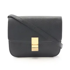 セリーヌ CELINE ショルダーバッグ クラシックボックス ミディアム 164173AAE ブラック レザー クラシックボックス ミディアム レディース Used Aのサムネイル