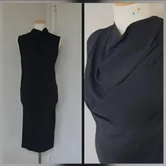 未使用/RICK OWENS リックオウエンス 正規品 ネック ドレープ ミディ ONE PIECEのサムネイル