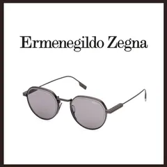 新品 未使用 エルメネジルド ゼニア ジオメトリック メタルサングラス【Ermenegildo Zegna】ラウンドシェイプのサムネイル