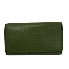 LOEWE ロエベ ネックストラップ付レザークロシェット（キーケース 