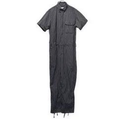 Engineered Garments エンジニアードガーメンツ サイズXS 23SS Racing Suit Navy Grey LC Wide Stripe タグ付 つなぎのサムネイル