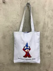 TDR 東京ディズニーリゾート 魔法使いの弟子 ミッキーマウス リバーシブル トート バッグ ライトブルー ■■ メンズのサムネイル