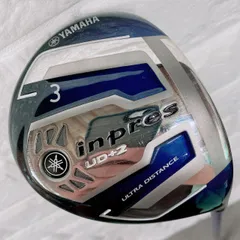 ゴルフクラブ YAMAHA ヤマハ inpres UD＋2 フェアウェイウッド 3W 純正カーボン フレックスR スプーンのサムネイル