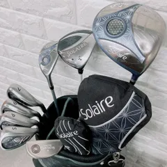 レディース ゴルフクラブセット Callawayキャロウェイ Solaire ソレイル ８本 初心者 軽量 カーボンシャフト フレックスLのサムネイル