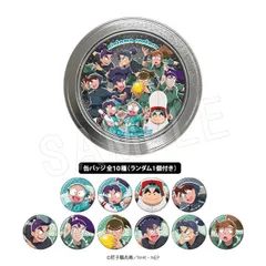 【予約】【新品】忍たま乱太郎 ミニ缶バッジ付き マグネット缶キャラメル ROUND1コラボver.【正規品】のサムネイル