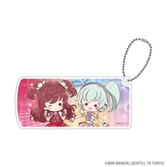 【予約】【新品】アイカツフレンズ！ スライド式小物ケース 13 わかば＆ココ グラフアートイラスト【正規品】のサムネイル