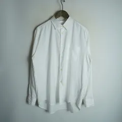25AW MANUAL ALPHABET マニュアルアルファベット VIYELLA LOOSE FIT R/C SHT LOOSE FIT 長袖 シャツ MA-S-740 白 サイズ2 4437Q★4のサムネイル