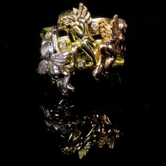 セレクト様用。 エンジェルハートリング/ バルティックアンバー/15.5号