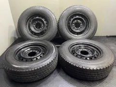 【TY DELVEX 935 195/80R15LT】スタッドレス【トヨタ 200系ハイエース 純正ホイール 15インチ 6J6HPCD139.7+35】22年製 バリ溝 (KTN849)のサムネイル