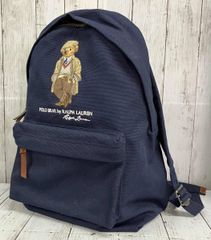 極美品 希少 ポロ ラルフローレン ポロベア リュック ブルー デニム