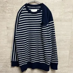 sacai サカイ 14-00661M セーター ニット ネイビー size1 【中目黒B03】のサムネイル