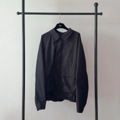 uniqlo u ユニクロu ショートブルゾン ブラック L - メルカリ
